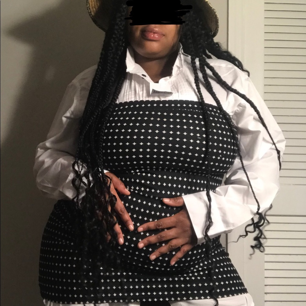 Vintage dual wear A line skirt/ Dress